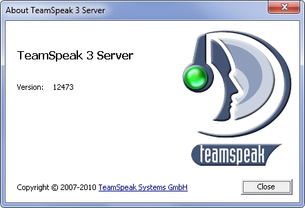 About TeamSpeak Server О TeamSpeak Server
