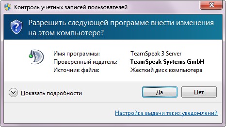    TeamSpeak Server